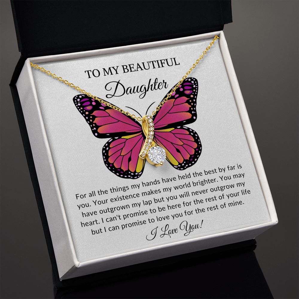 To my Beautiful Daughter | Alluring Beauty Necklace