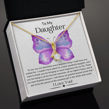 Load image into Gallery viewer, To My Daughter | Ribbon Shaped Pendant
