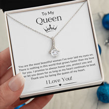 Load image into Gallery viewer, To My Queen | Drop Pendant
