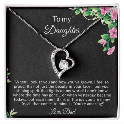To my Daughter | Forever Love Necklace