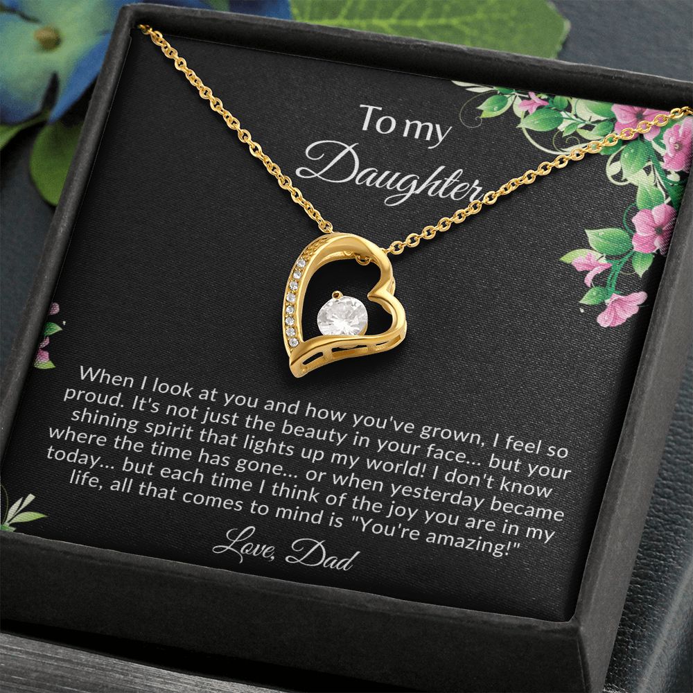 To my Daughter | Forever Love Necklace